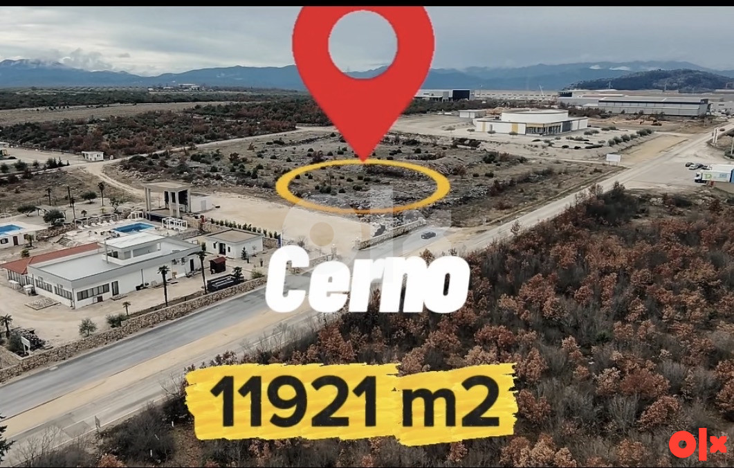 Atraktivno građevinsko zemljište Ljubuški / Cerno / Poslovna zona 2