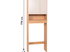 Tendance kupaonski ormarić za iznad wc školjke MDF,Rivoli