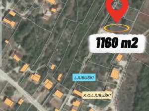 Pregrađe Ljubuški / građevinsko zemljište / 1160 m2