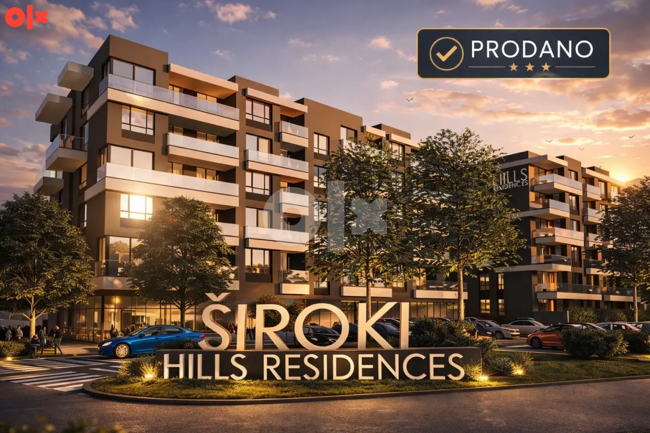 Stan Široki Brijeg 36m2 novogradnja