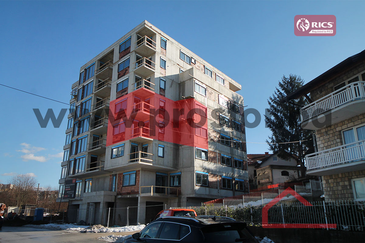 NOVOGRADNJA NEDŽARIĆI:Trosoban stan 63m2, Popust 5%