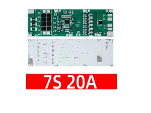 BMS balance 7s 20A 24V 25.9V li Ion zaštita baterija 18650