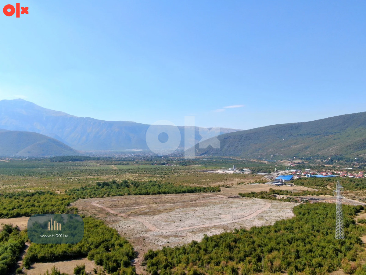 Zemljište građevinske parcele - Mostar, Prigrađani 2