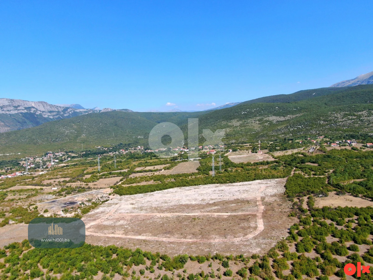 Zemljište građevinske parcele - Mostar, Prigrađani 3