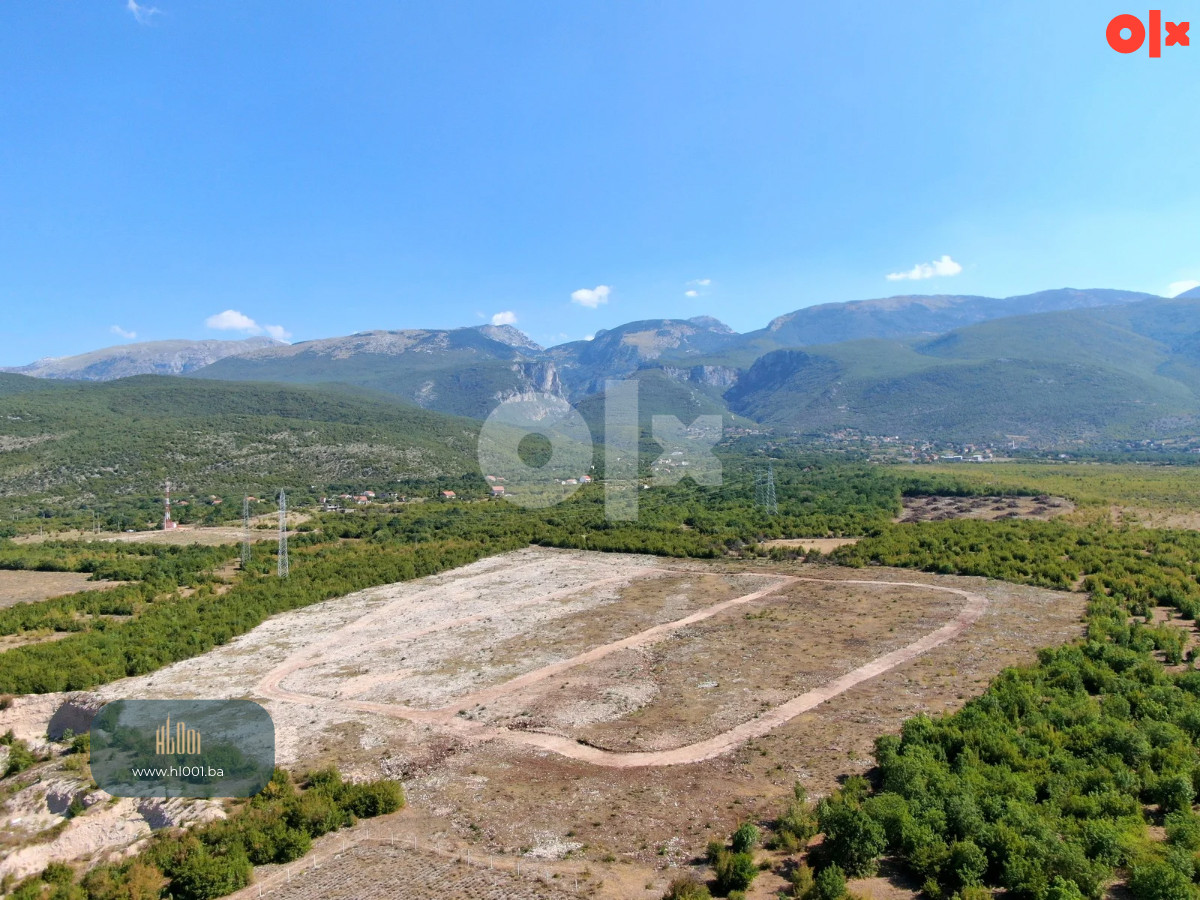 Zemljište građevinske parcele - Mostar, Prigrađani 4