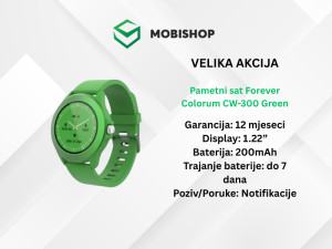 Pametni sat Forever Colorum CW-300 Green