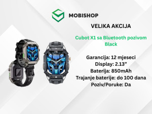 Cubot X1 sa Bluetooth pozivom Black