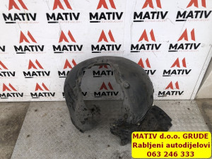 Zaštita obloga točka prednja LIJEVA Audi A4 B9 8W 2019