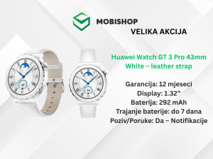 Huawei Watch GT 3 Pro 43mm White