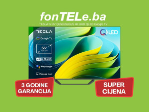 TESLA tv 55" Q55E655GUS 4K UHD QLED Google TV