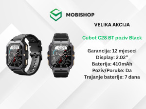 Cubot C28 BT poziv Black
