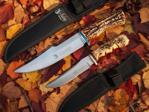 Lovački noz columbia noz ROG 1+1 SET + FOTROLA LOV RIBOLOV