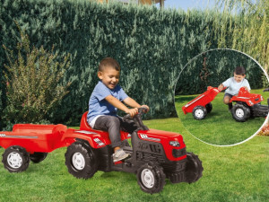 Traktor 3-8 g sa prikloicom, igracke traktori DOLU