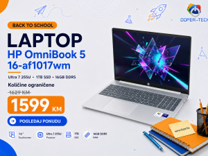Laptop HP OB 5 16-af1017wm Ultra 7 255u; 1TB; 16GB 16'' DOPER B2S