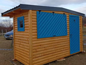 Adventska kućica Kiosk Drvena kućica Pokretni štand