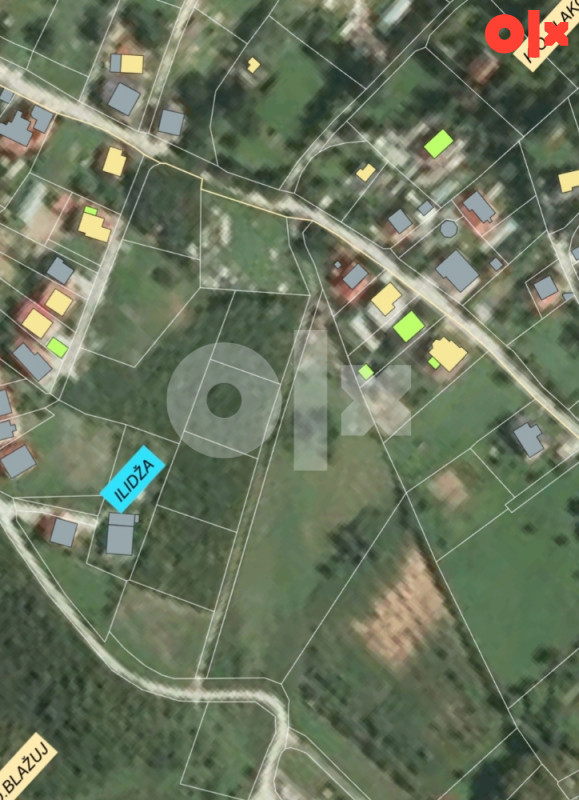 Zemljište Mostarsko Raskršće Ilidža 4 placa ukupno 3900m2 2