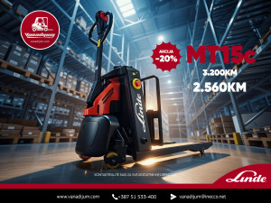 Ručni paletar viljuškar Linde MT15c - Akcijska cijena -20%