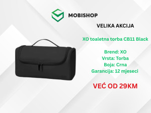 XO toaletna torba CB11 Black