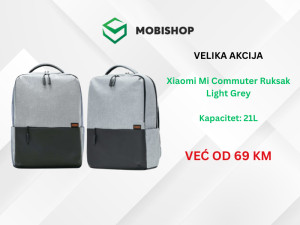 Xiaomi Mi Commuter Ruksak Light Grey