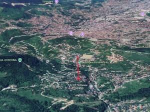 Parcela  1000m2 Faletići Stari Grad