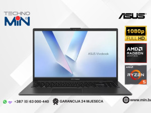 ASUS VivoBook Go 15.6" FHD IPS, Ryzen 5 7520U, 16GB RAM, 1TB SSD