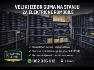 Servis za baterije i elektricne romobile i skutere