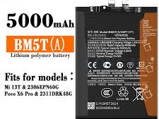 Xiaomi Baterija Redmi Note 13 Pro 4G Xiaomi 13T Poco X6 Pro BM5T