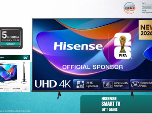 SMART TV 50" UHD 4K 60HZ 50A6S -2026 HISENSE -DIGI PRNJAVOR