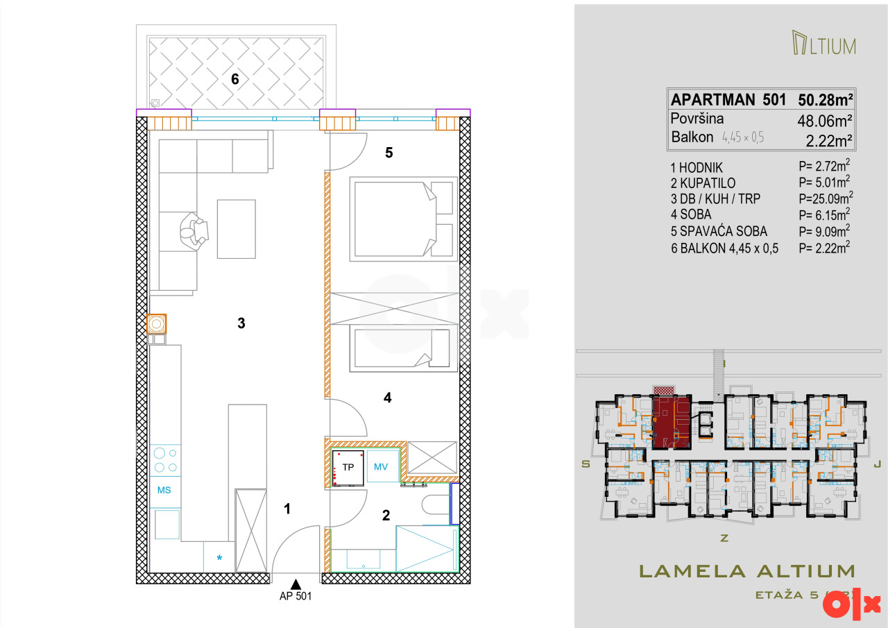 Novogradnja Sarajevo Centar I Kvart Nekretnine 69,50m2 2