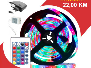 RGB set traka 5 metara 16W 24V 150 LED