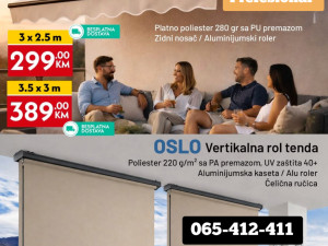 Profesional rasklopiva tenda 3.5 x 3 m i 3x2.5