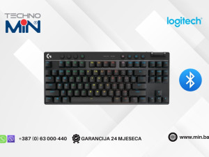 Logitech G Pro X TKL LIGHTSPEED Bežična Gaming tastatura RGB Crna