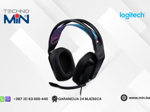 Logitech G335 Wired Gaming slušalice 40mm 3.5mm Black 981-000978
