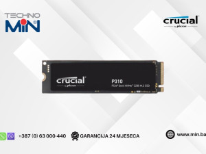 Crucial P310 500GB SSD NVMe M.2 PCIe 6600/3500MBs (CT500P310SSD8)