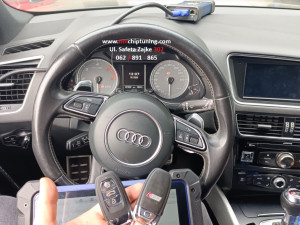 REZERVNI KLJUC SA KODIRANJEM AUDI A6 4G A4 B8 Q5 SQ5