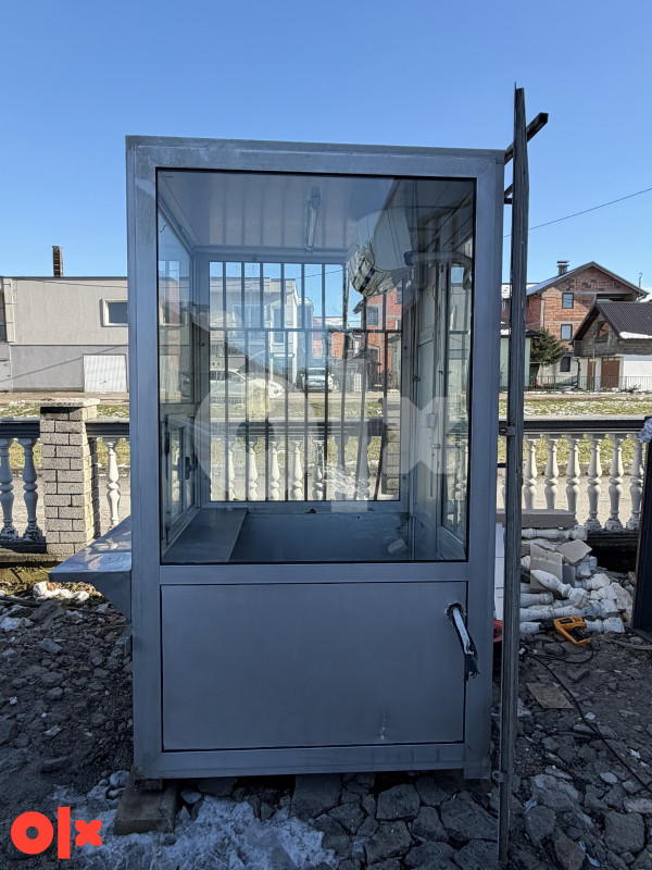 Trafika Portirnica Kontejner Aluminiska Klima 140x140 3