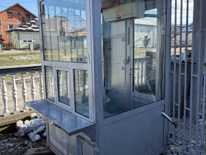 Trafika Portirnica Kontejner Aluminiska Klima 140x140