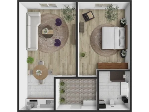 Stan Istočno Sarajevo 39m2 NOVA DOBRINJA