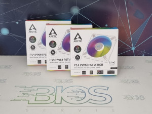 ARCTIC COOLING P14 PWM PST A-RGB White