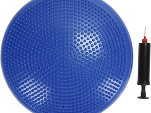 Balans polulopta sa pumpom - Balance cushion žuta