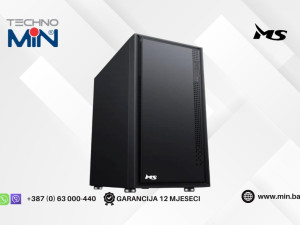 MS ELEMENT S105 mini kućište, mATX/ITX, Crno (MSC10062)