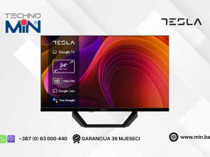 Televizor TESLA 24E655BHS 24" HD Ready DLED, Google TV (Smart TV)