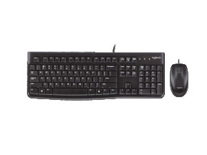 Logitech tastatura i mis MK120 Black