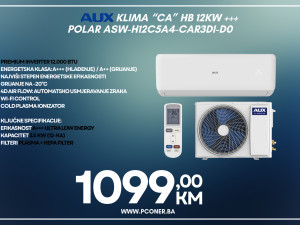 AUX KLIMA INVERTER 12K ASW-H12C5A4 "CA" POLAR