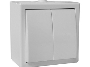 11868 Sklopka serijska N/Ž Kubiko bijela EM