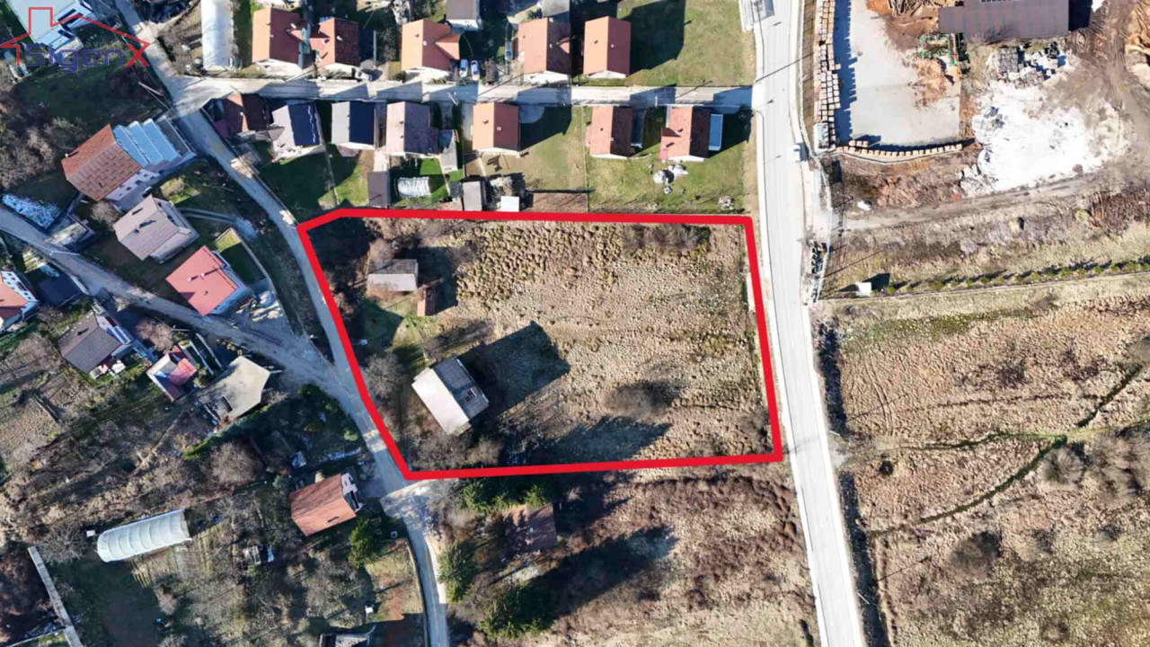 Osik/ Građevinsko zemljište uz cestu 6000m2/ Sarajevo/ Ilidža 2