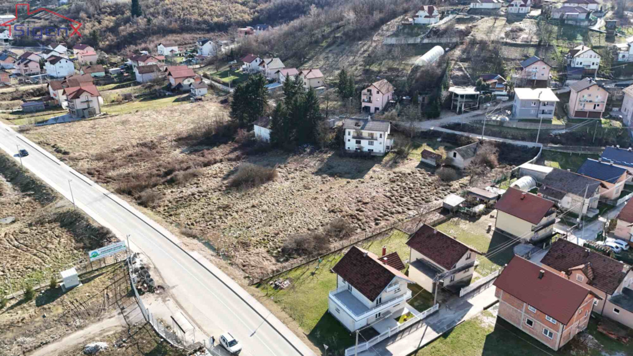Osik/ Građevinsko zemljište uz cestu 6000m2/ Sarajevo/ Ilidža 6