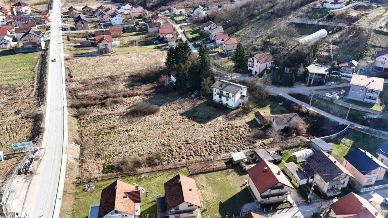 Osik/ Građevinsko zemljište uz cestu 6000m2/ Sarajevo/ Ilidža 7