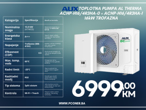 AUX TOPLOTNA PUMPA AL THERMA 16KW TROFAZNA