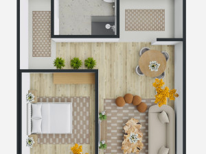 Stan Istočno Sarajevo 42m2 NOVA DOBRINJA